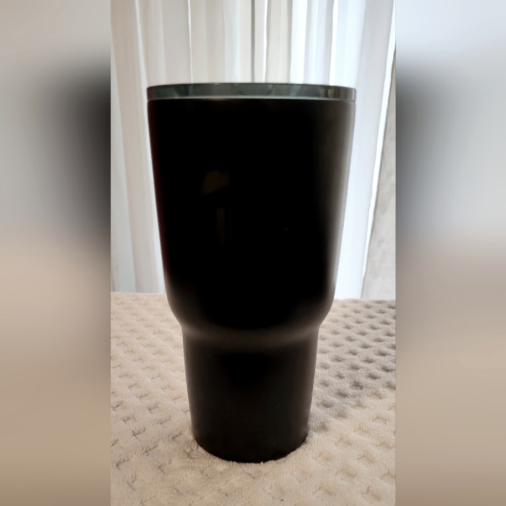 UPS black 30 oz stainless steel tumbler